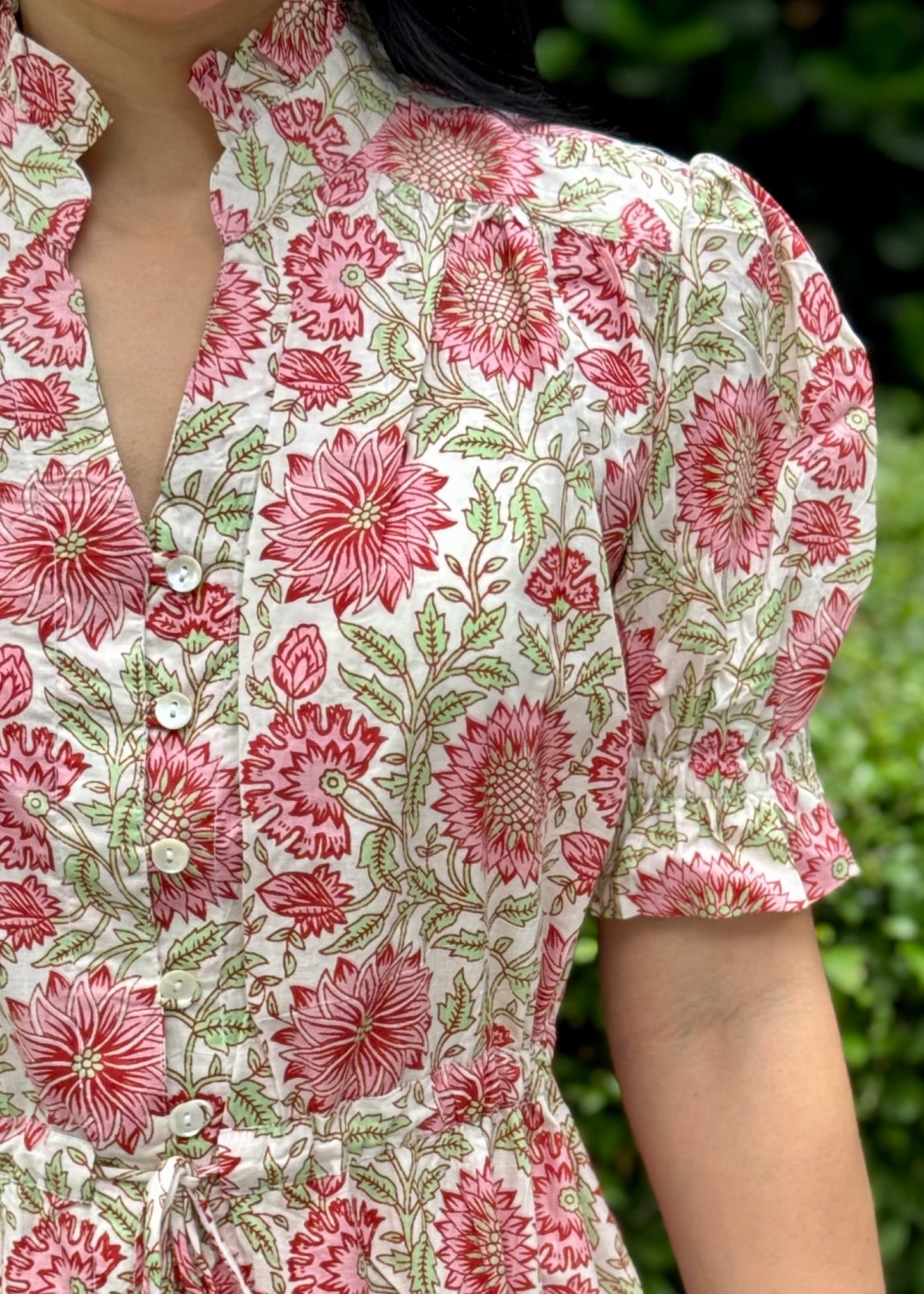 Mara Mini Dress - Sunflower Pink
