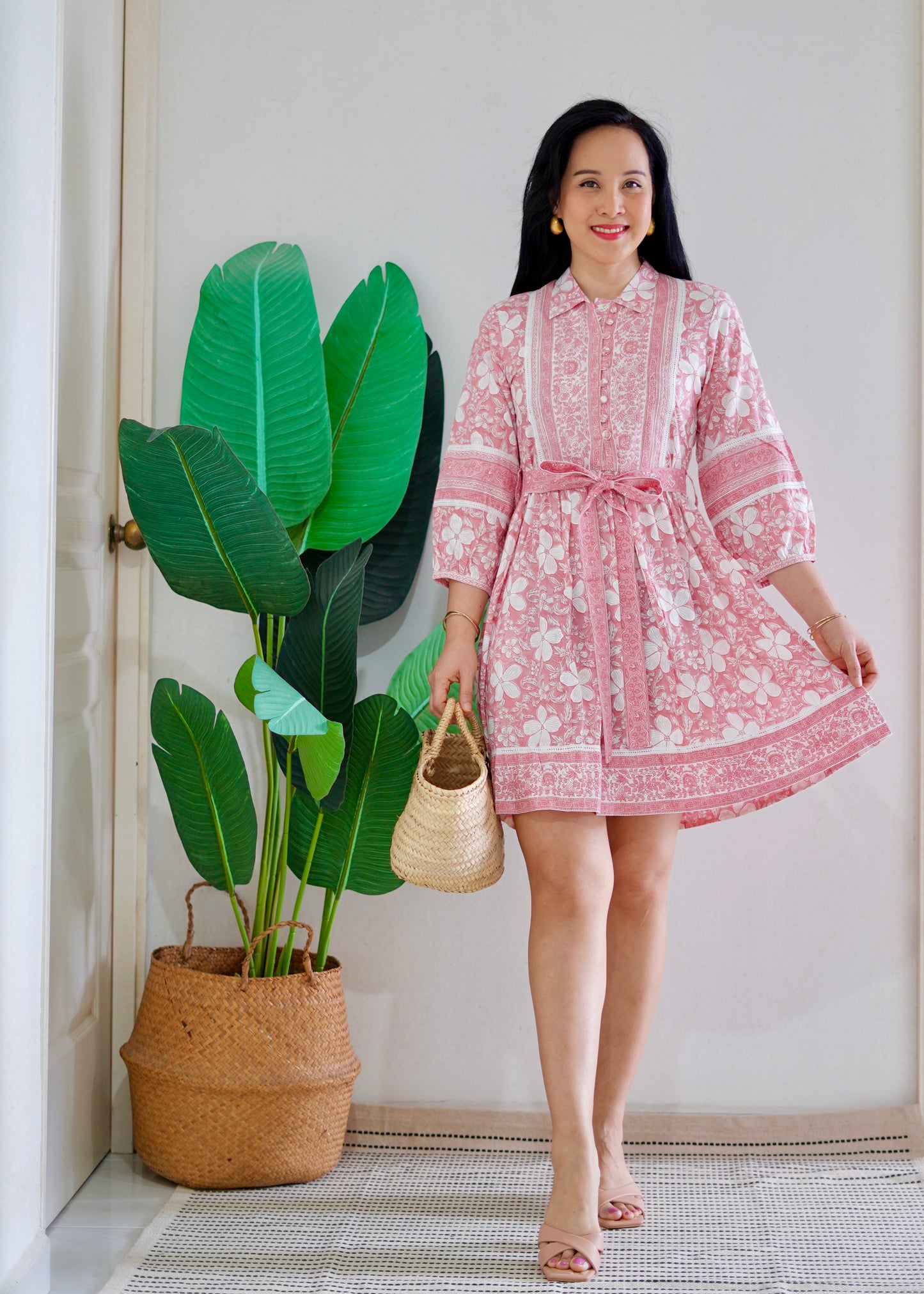 Sabbie Dress | Rose