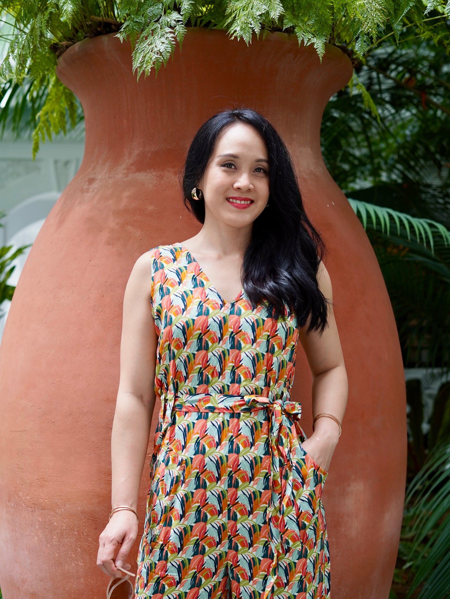 Mia Jumpsuit | Sunset Canopy