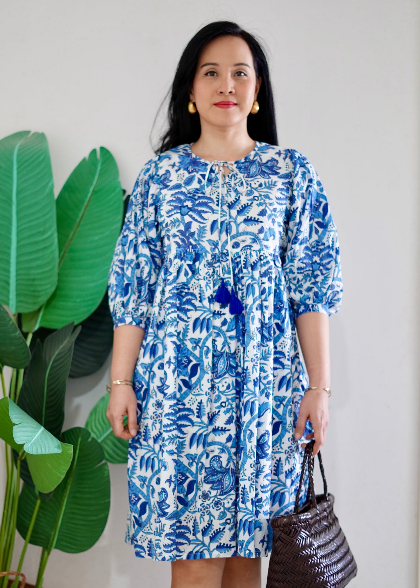 Hannah Dress | Navy
