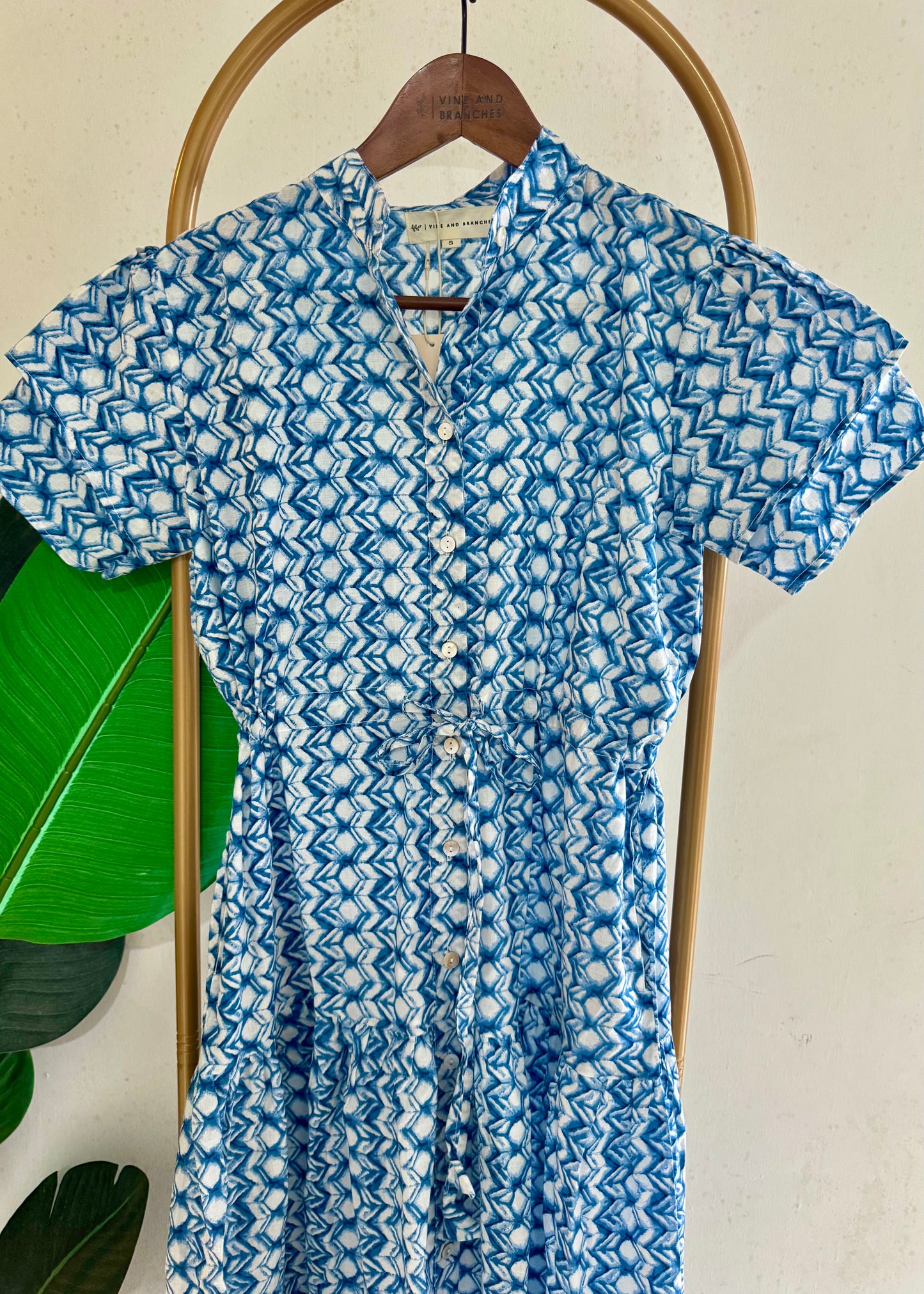 Debra Maxi Dress - Misty Blue