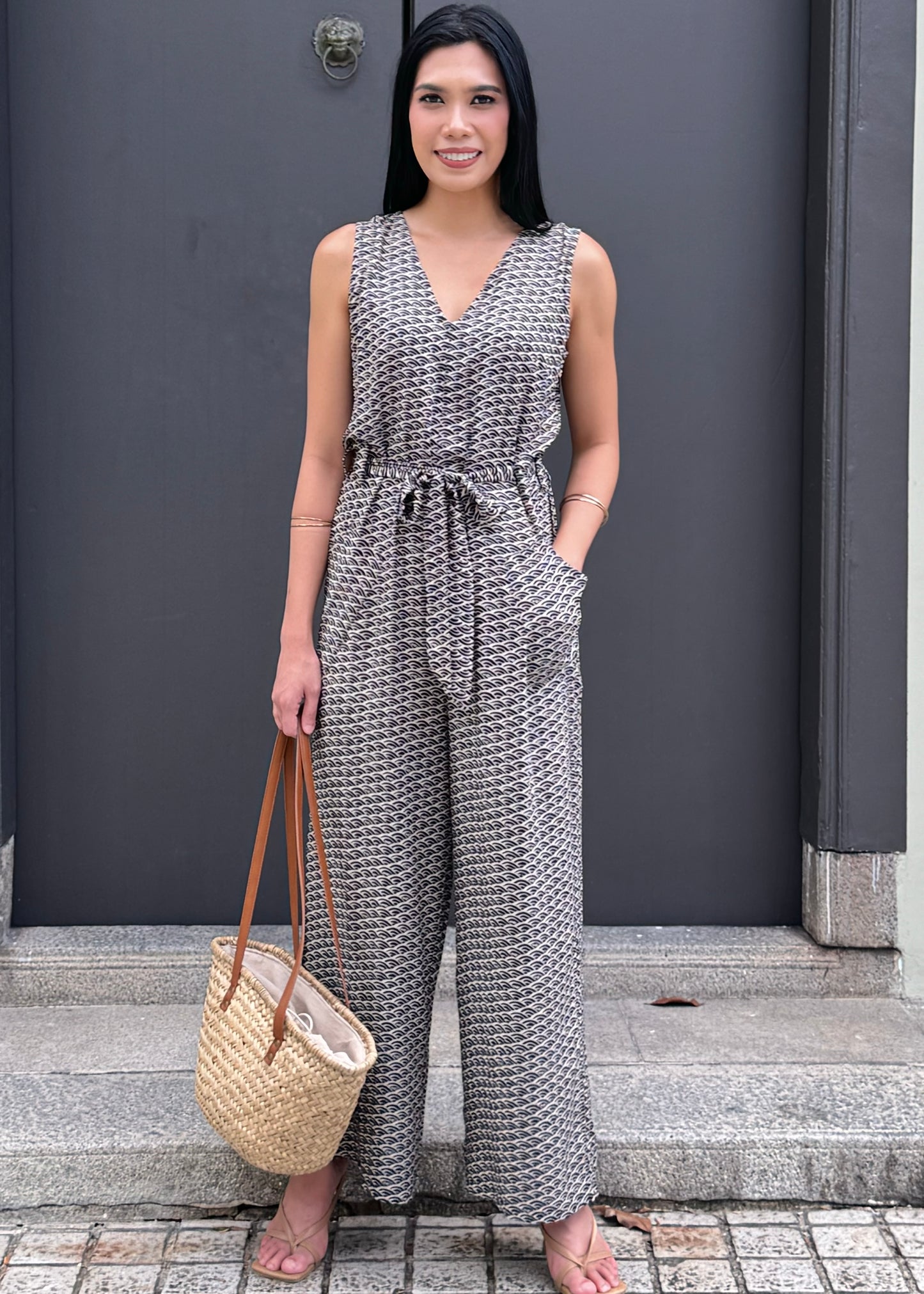 Mia Jumpsuit | Black Arch
