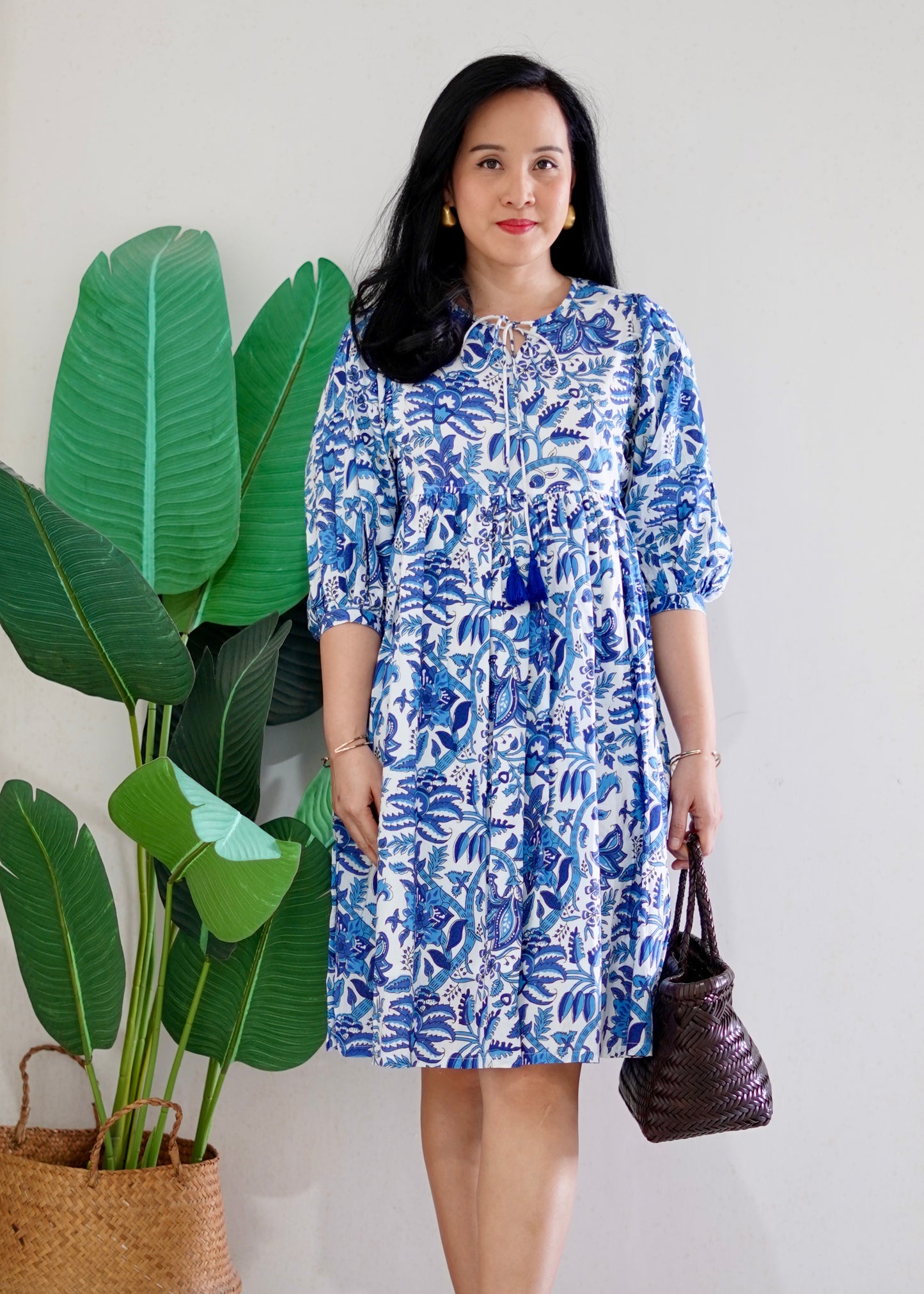 Hannah Dress | Navy