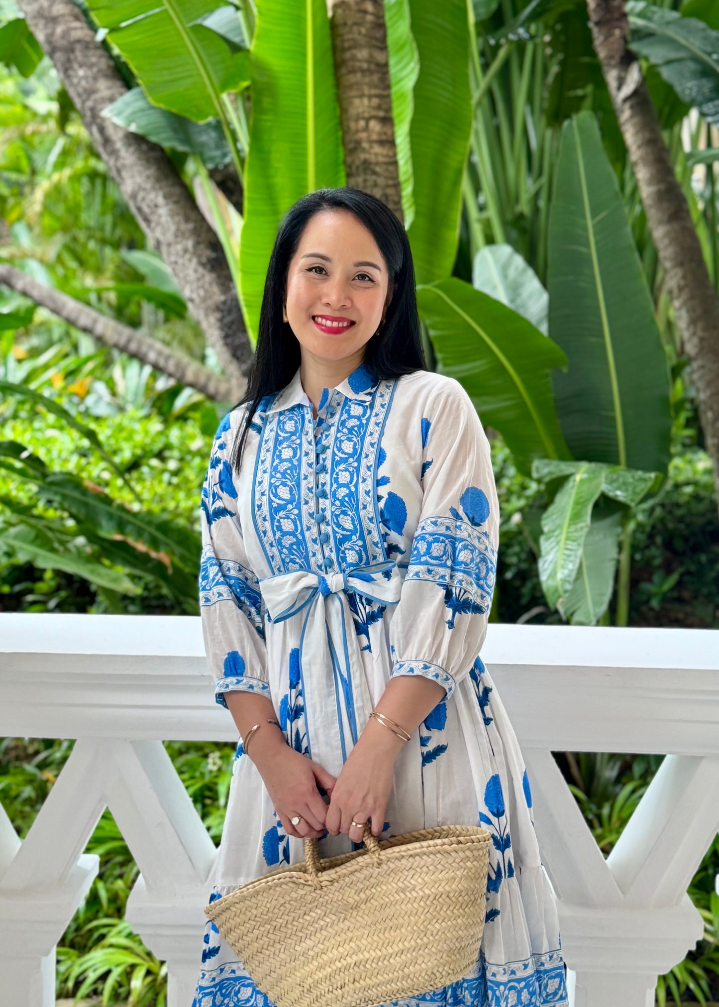 Jayla Maxi Dress - Soft Blue