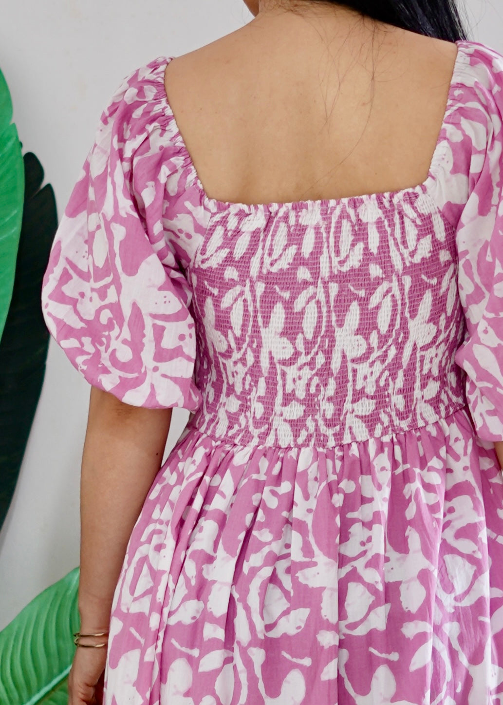 Cora Dress | Pink Daisy