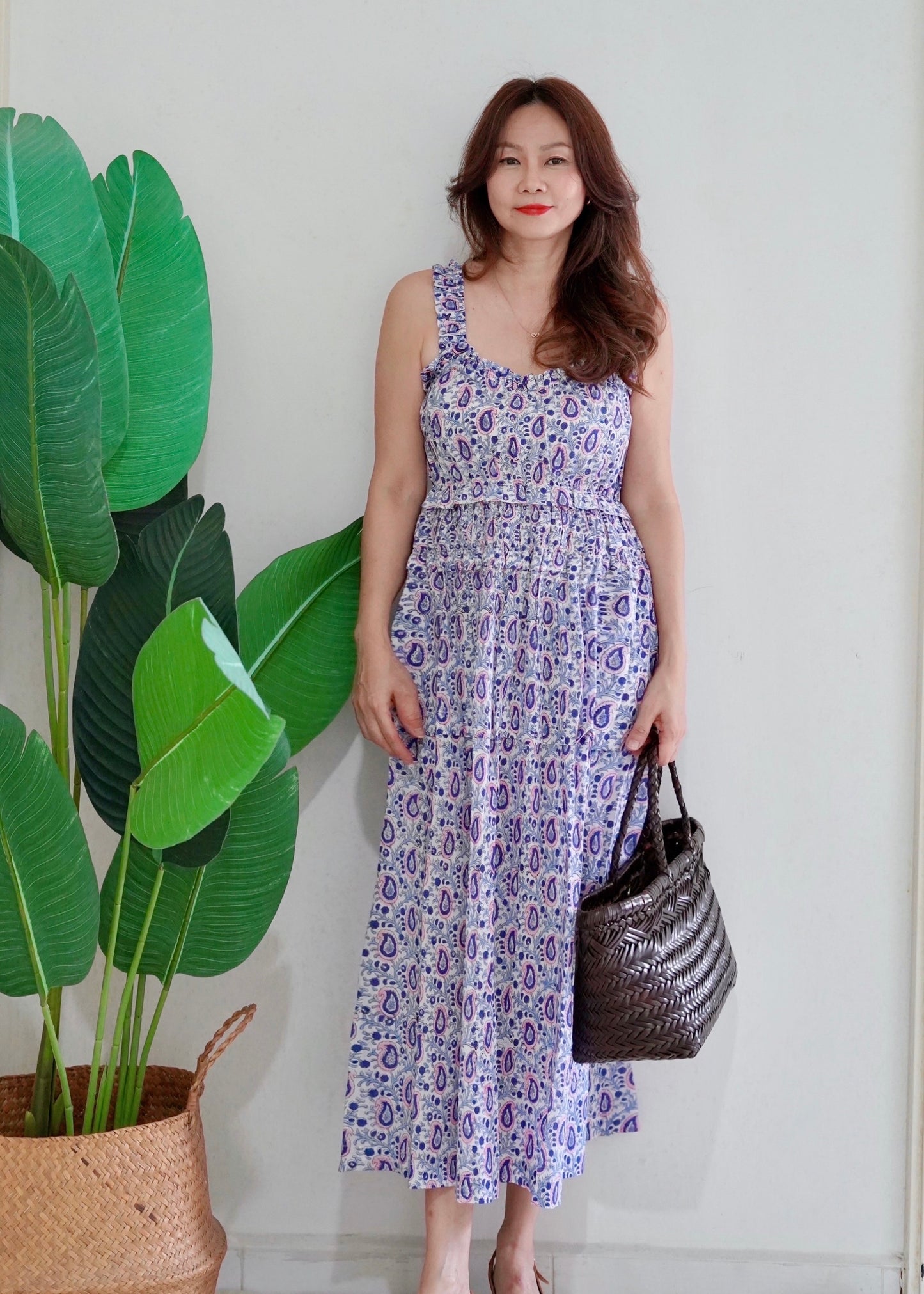 Abi Dress | City Blue