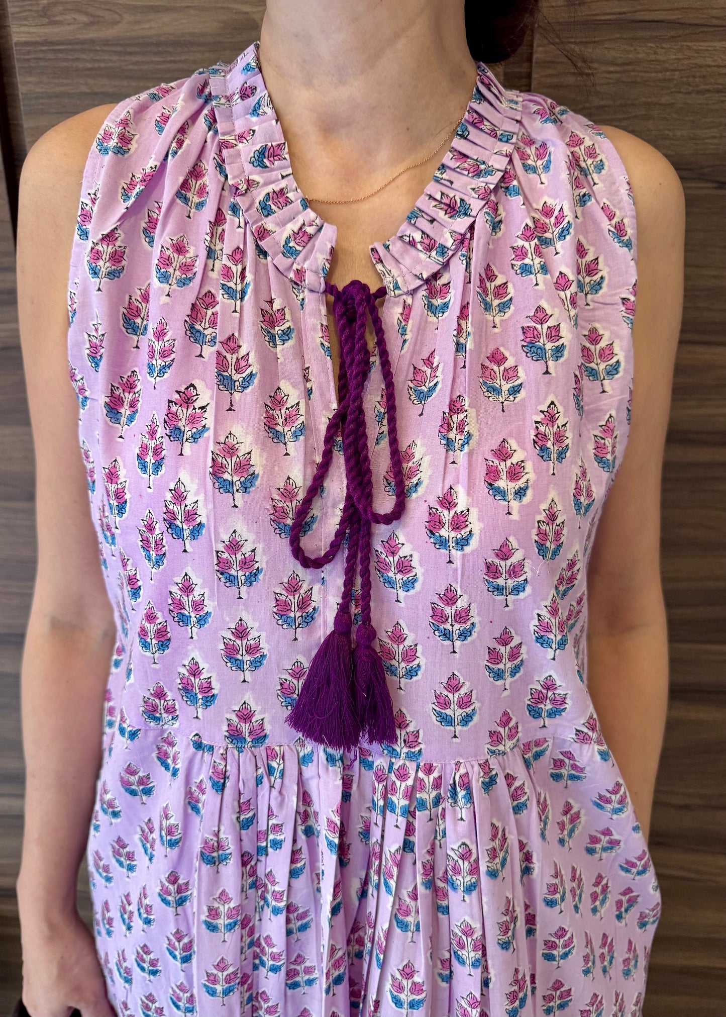 Raina Dress - Berry Pink