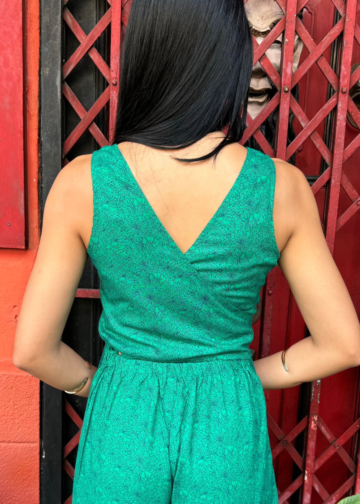 Kali Jumpsuit | Green Valley