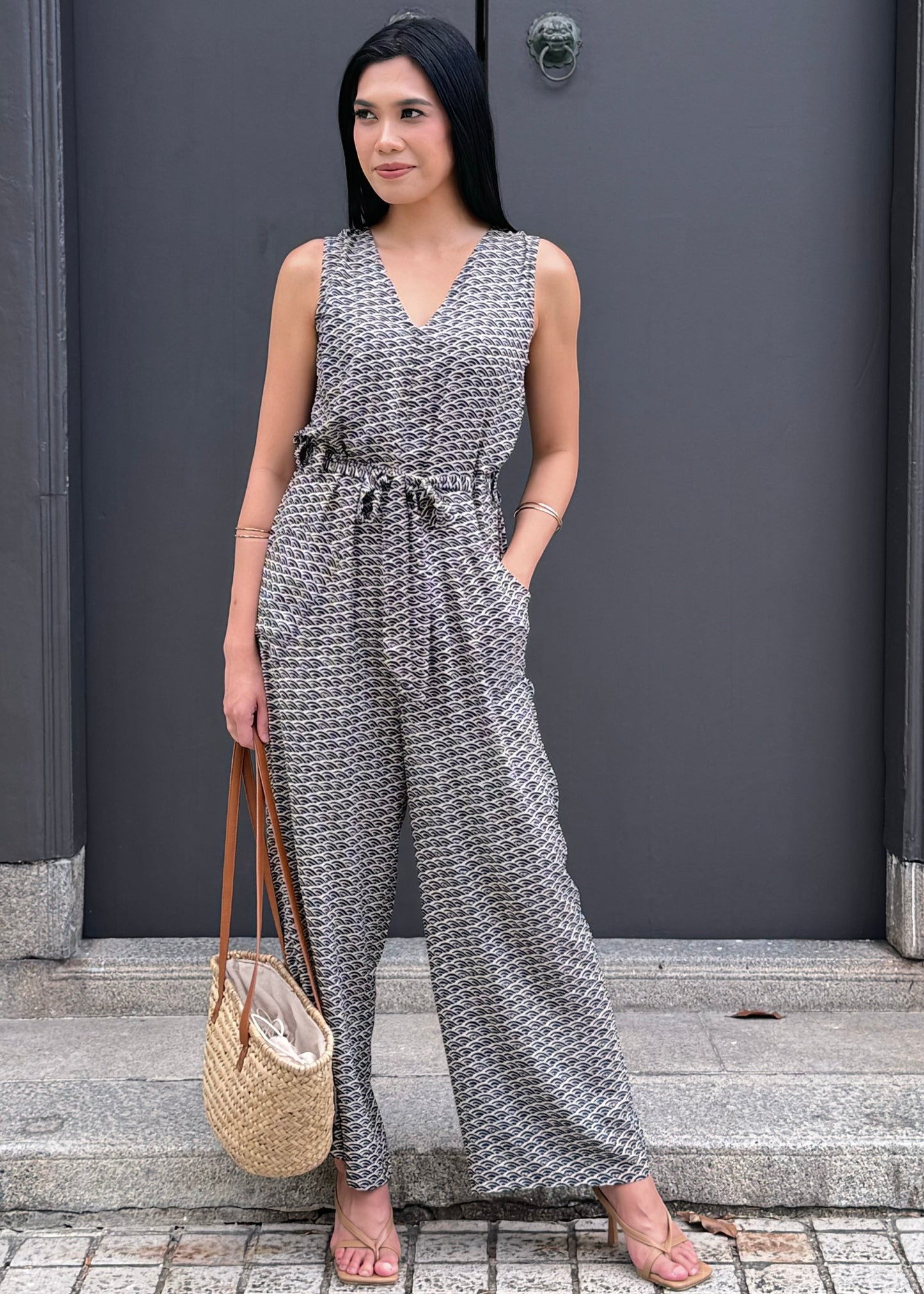 Mia Jumpsuit | Black Arch