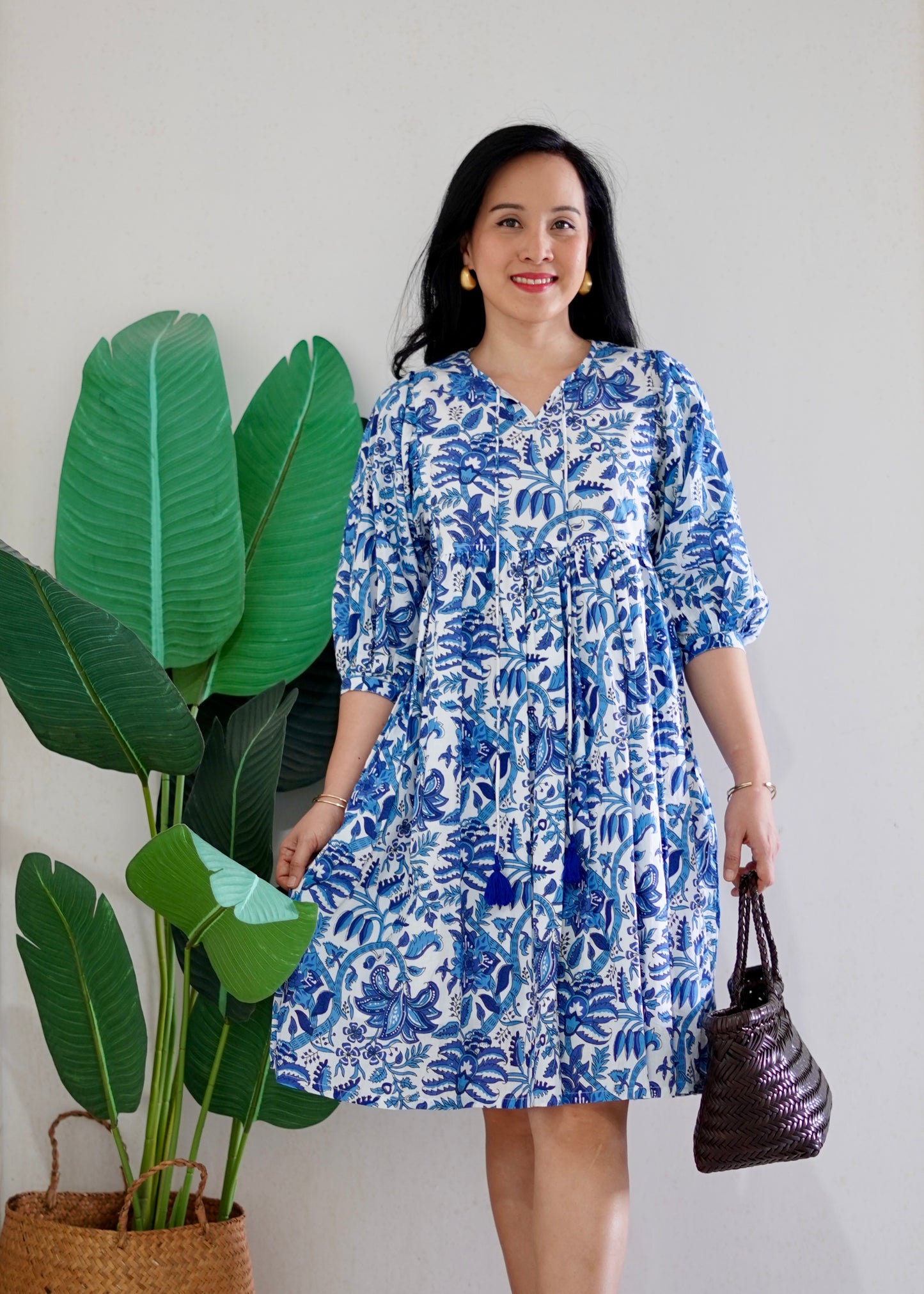 Hannah Dress | Navy