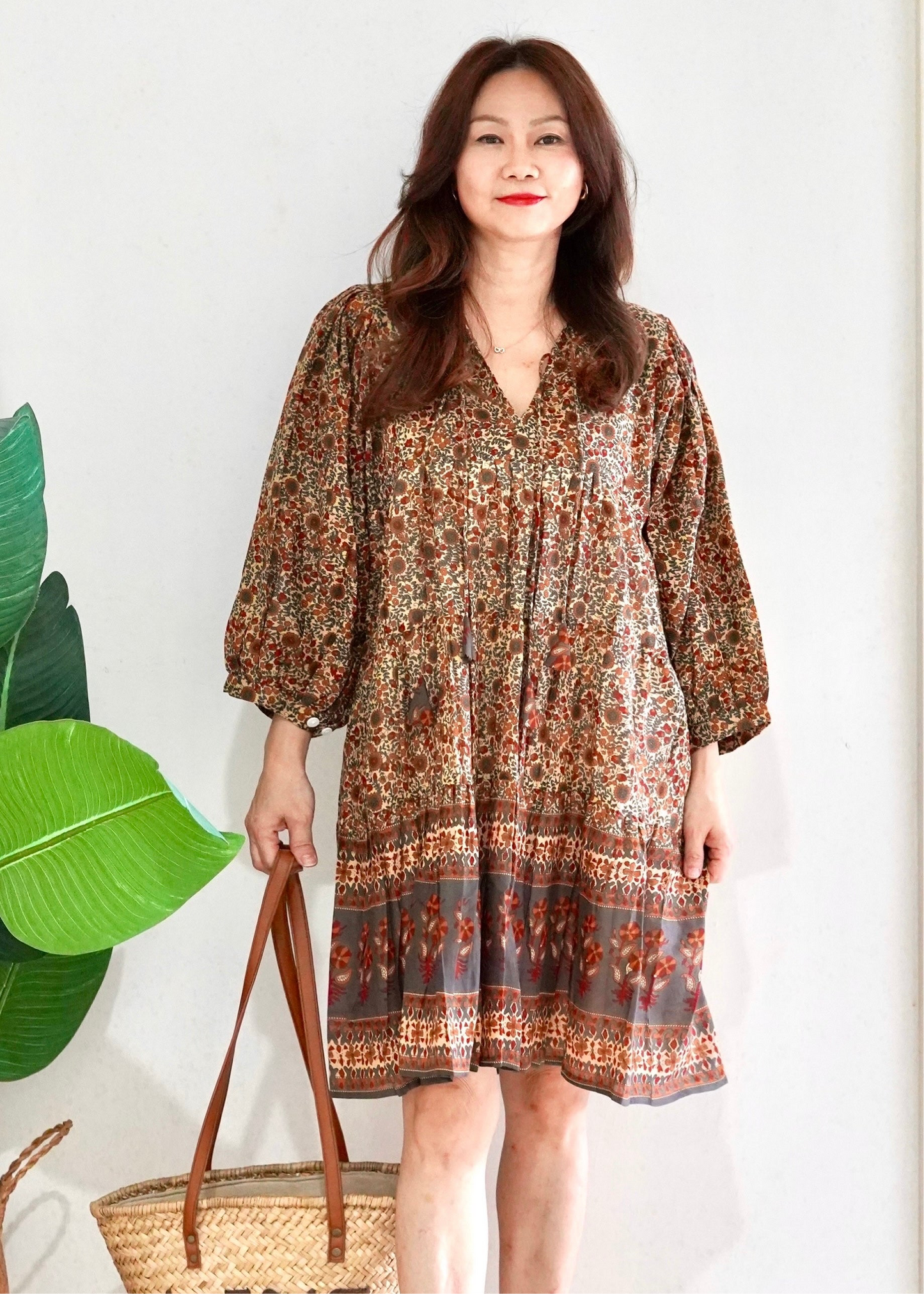 Anna Babydoll Dress | Earth