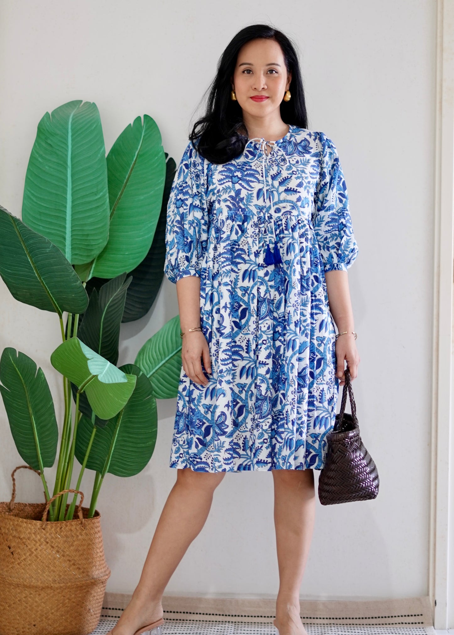 Hannah Dress | Navy