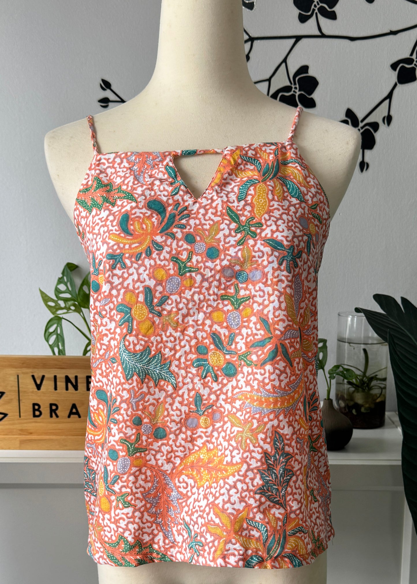 Brisa Batik Top | Orange Pop
