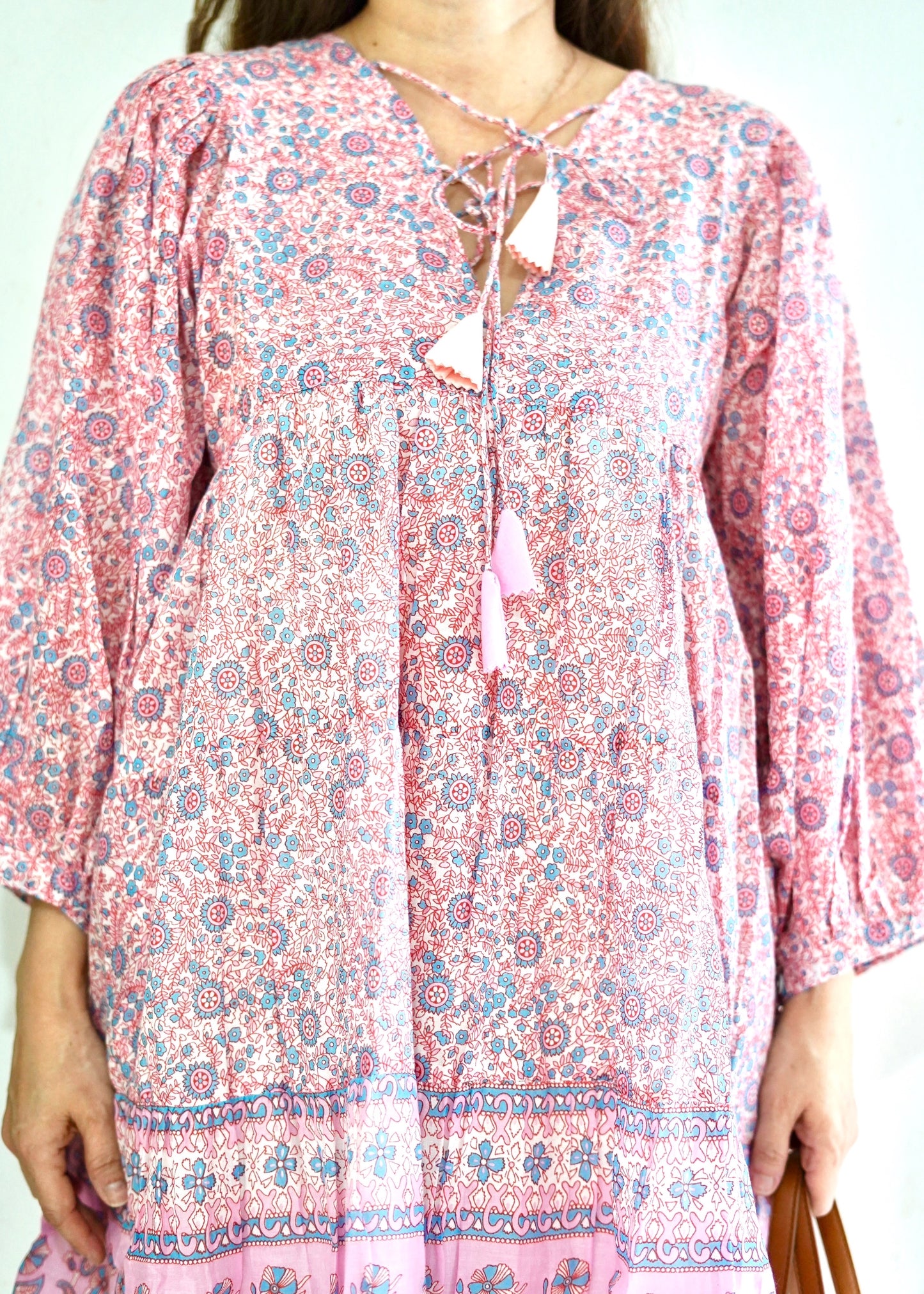 Anna Babydoll Dress | Pink Popsicle