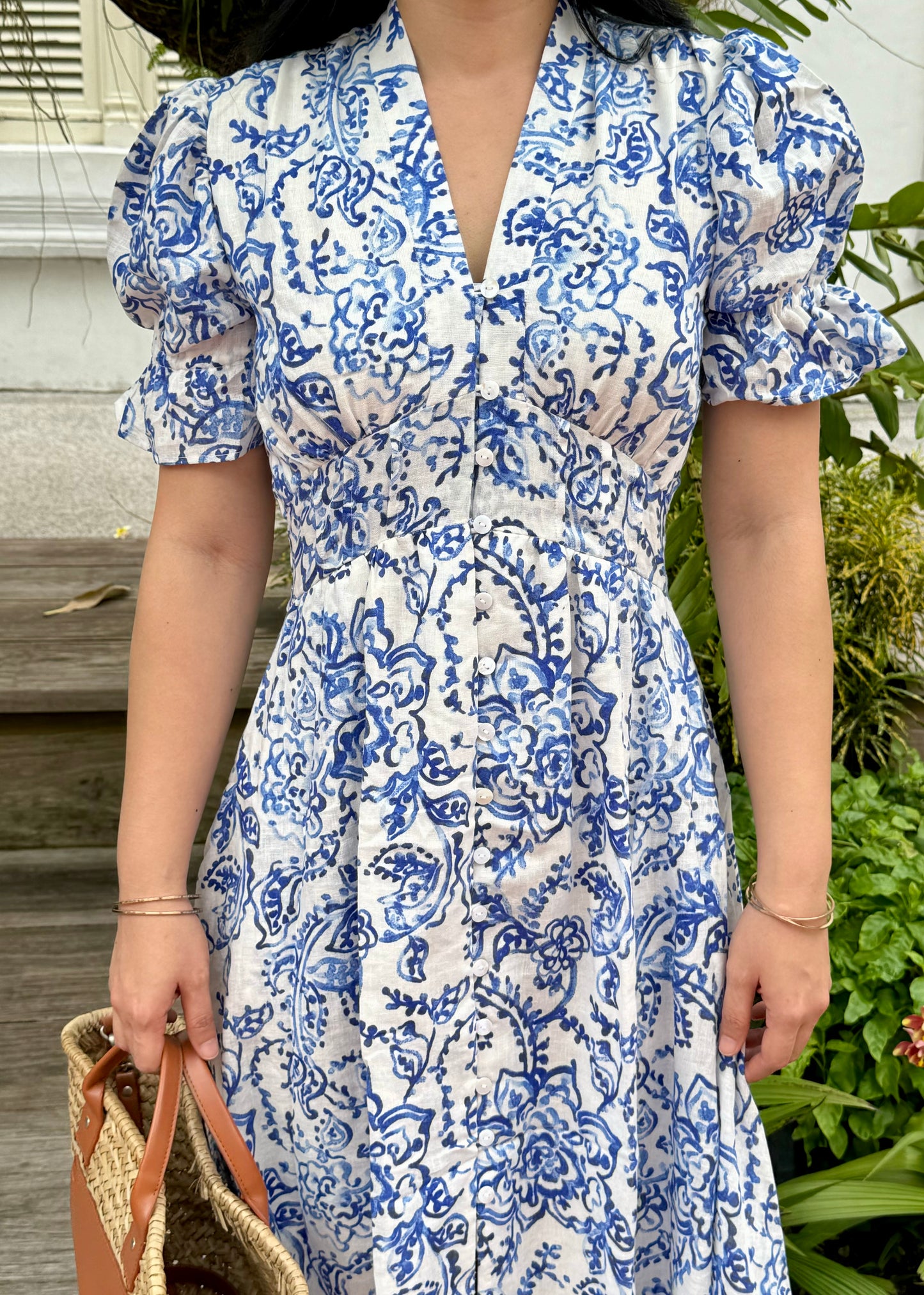 Calla Dress | China Blue