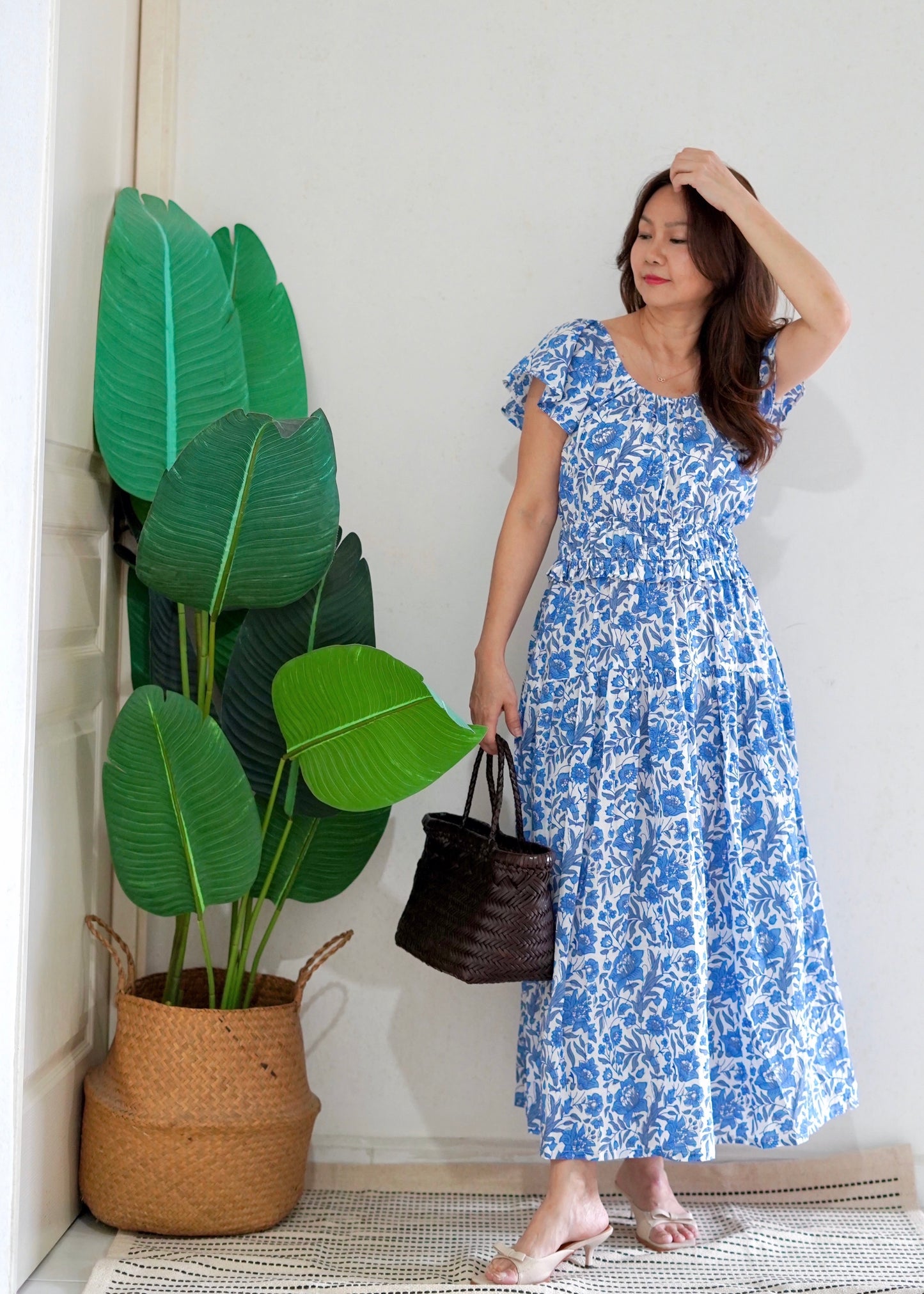Millie Dress - Dream Blue