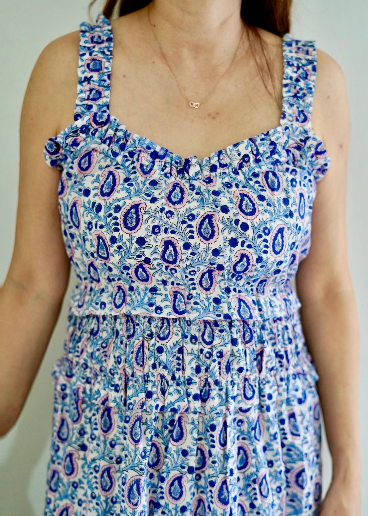 Abi Dress | City Blue