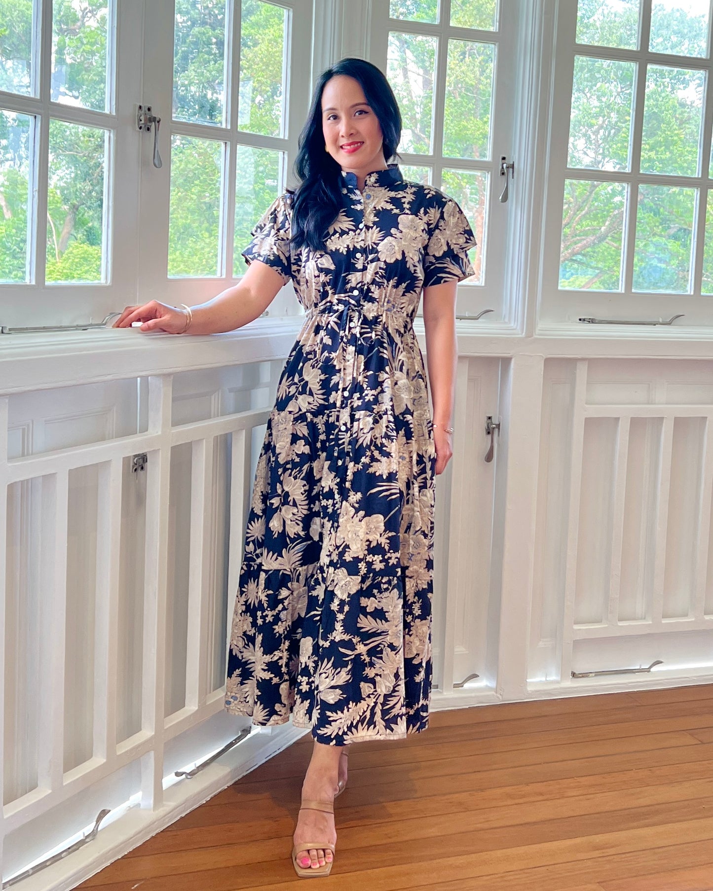 Debra Maxi Dress - Midnight Black