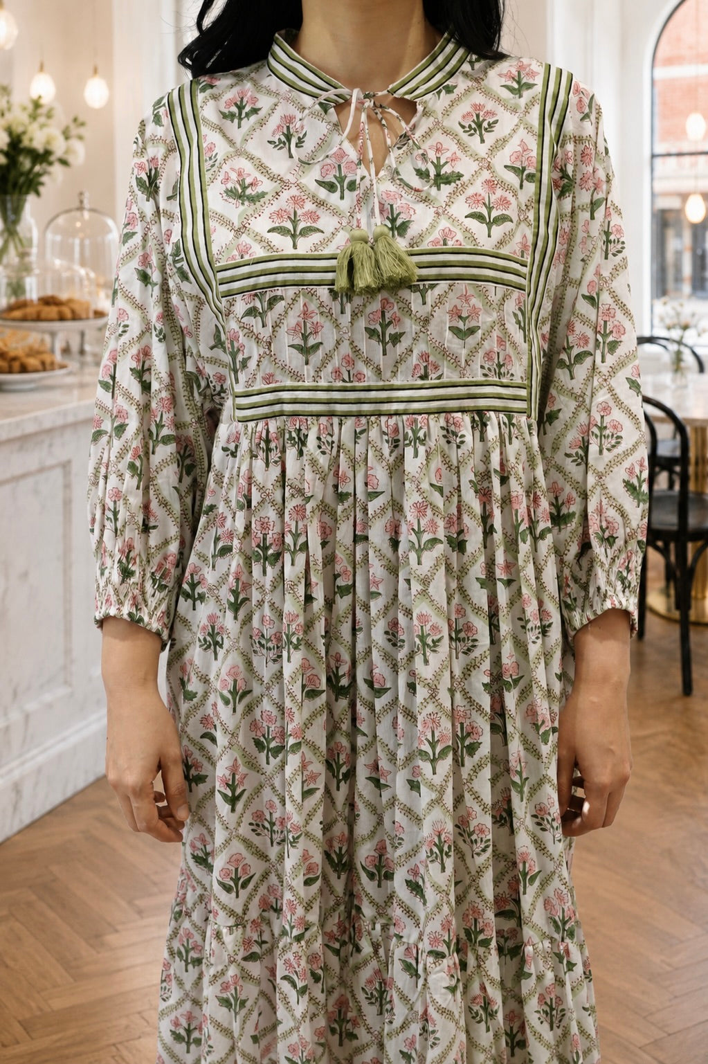 Daphne Dress | Mint Green