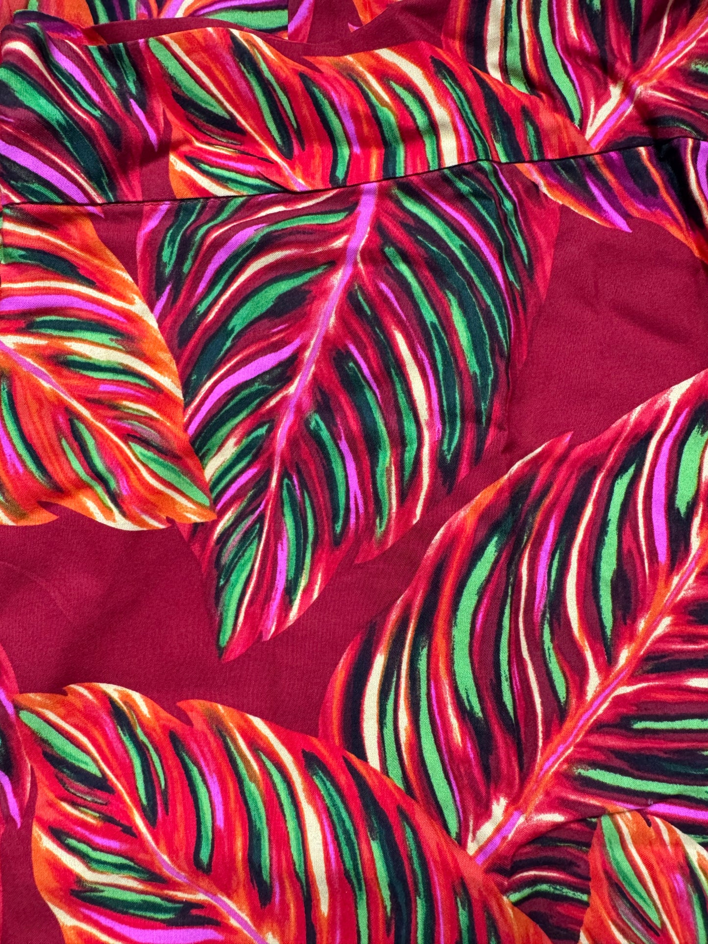 Naomi Wrap Skirt - Palm Fiesta