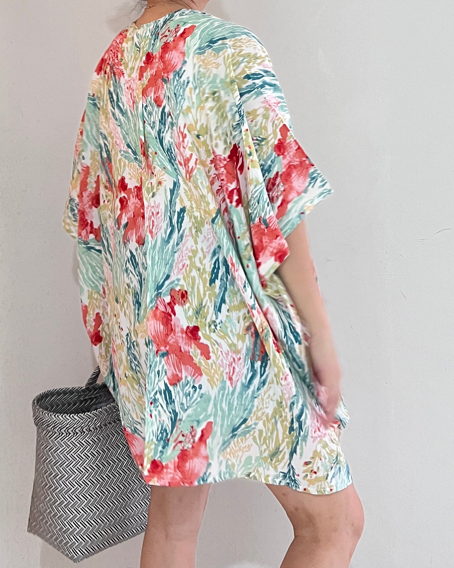 Kyla Kimono - Floral Pastel