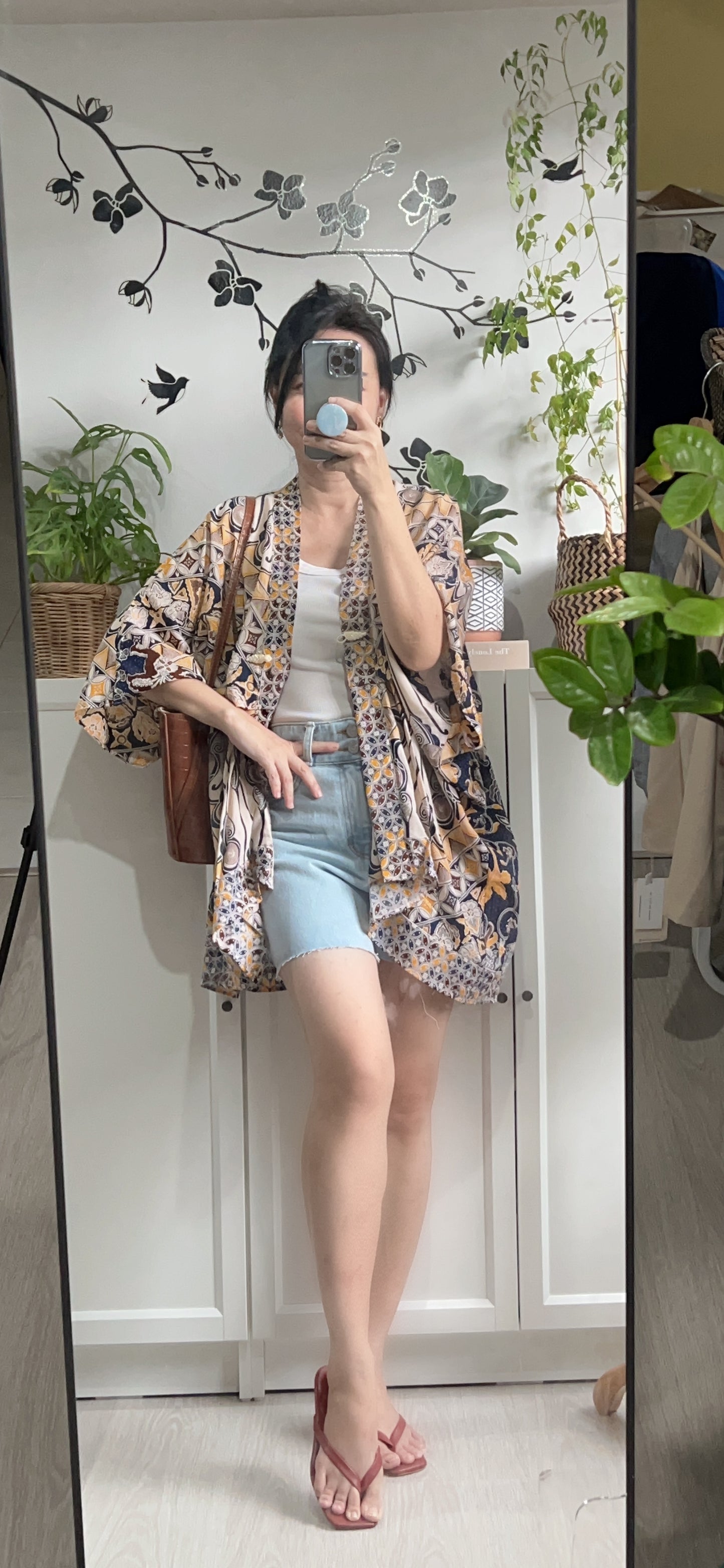 Cotton Batik Kimono- Free size