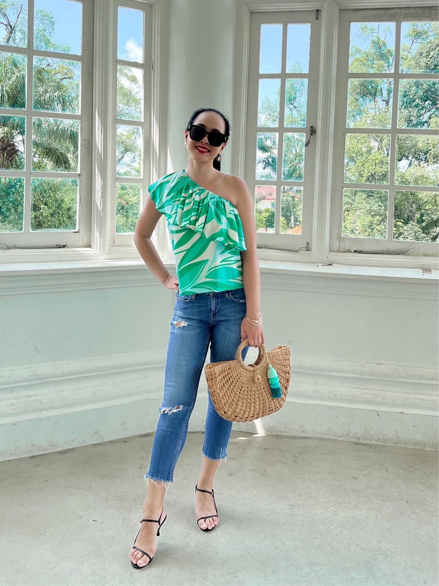 Hera Toga Top - Green