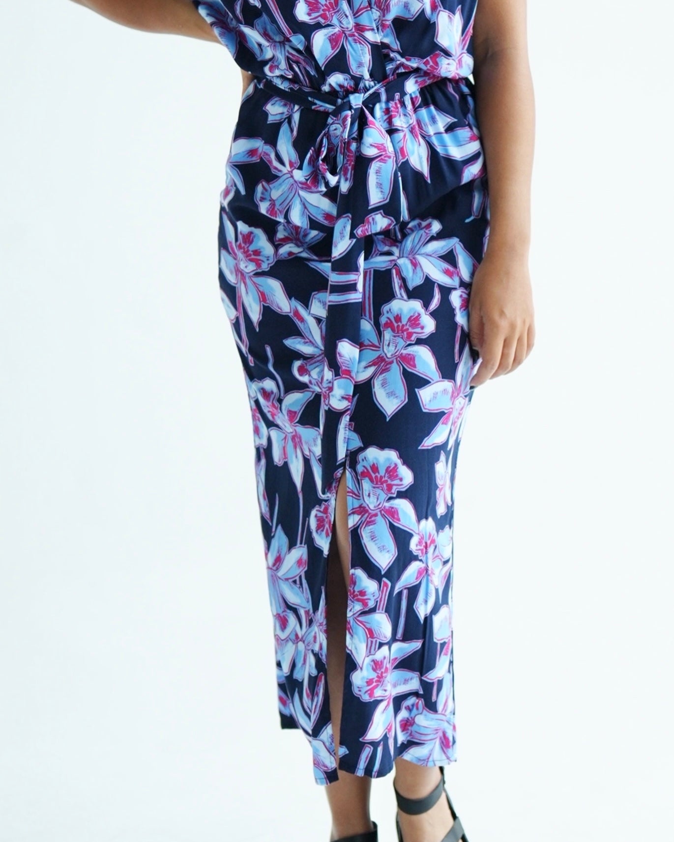Sofia Dress - Purple Bloom