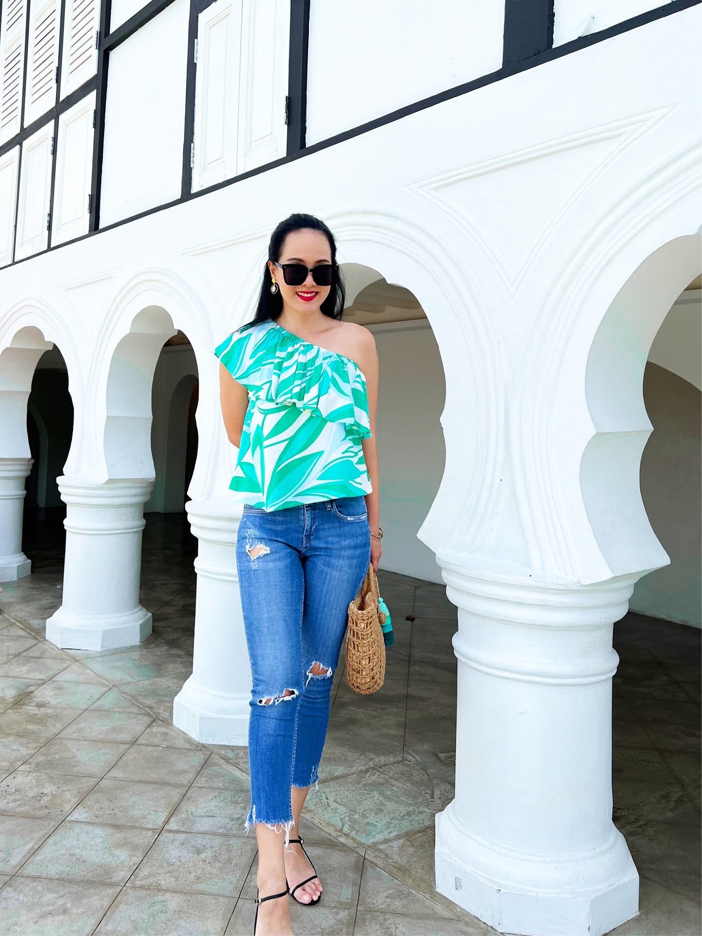 Hera Toga Top - Green