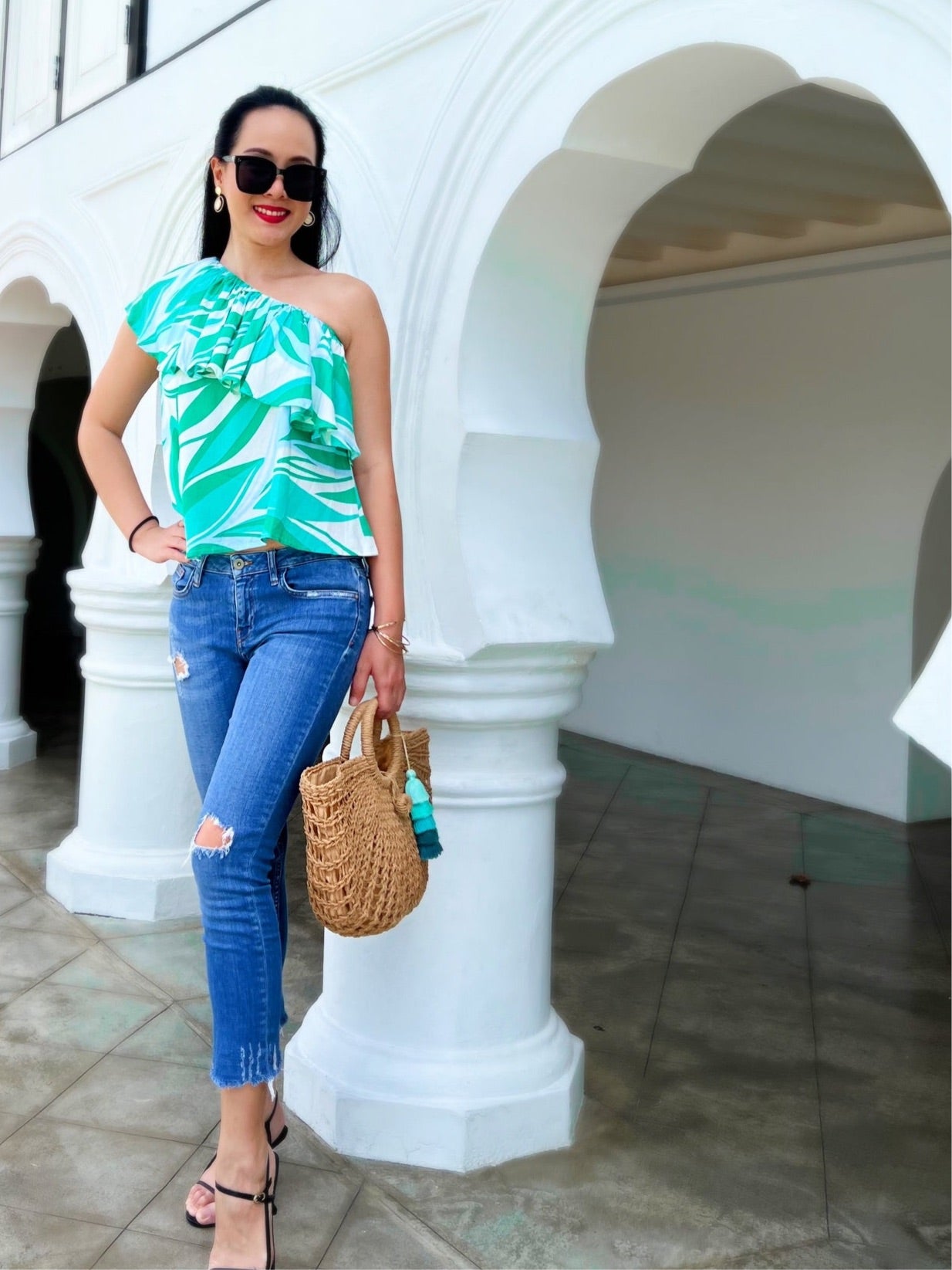 Hera Toga Top - Green