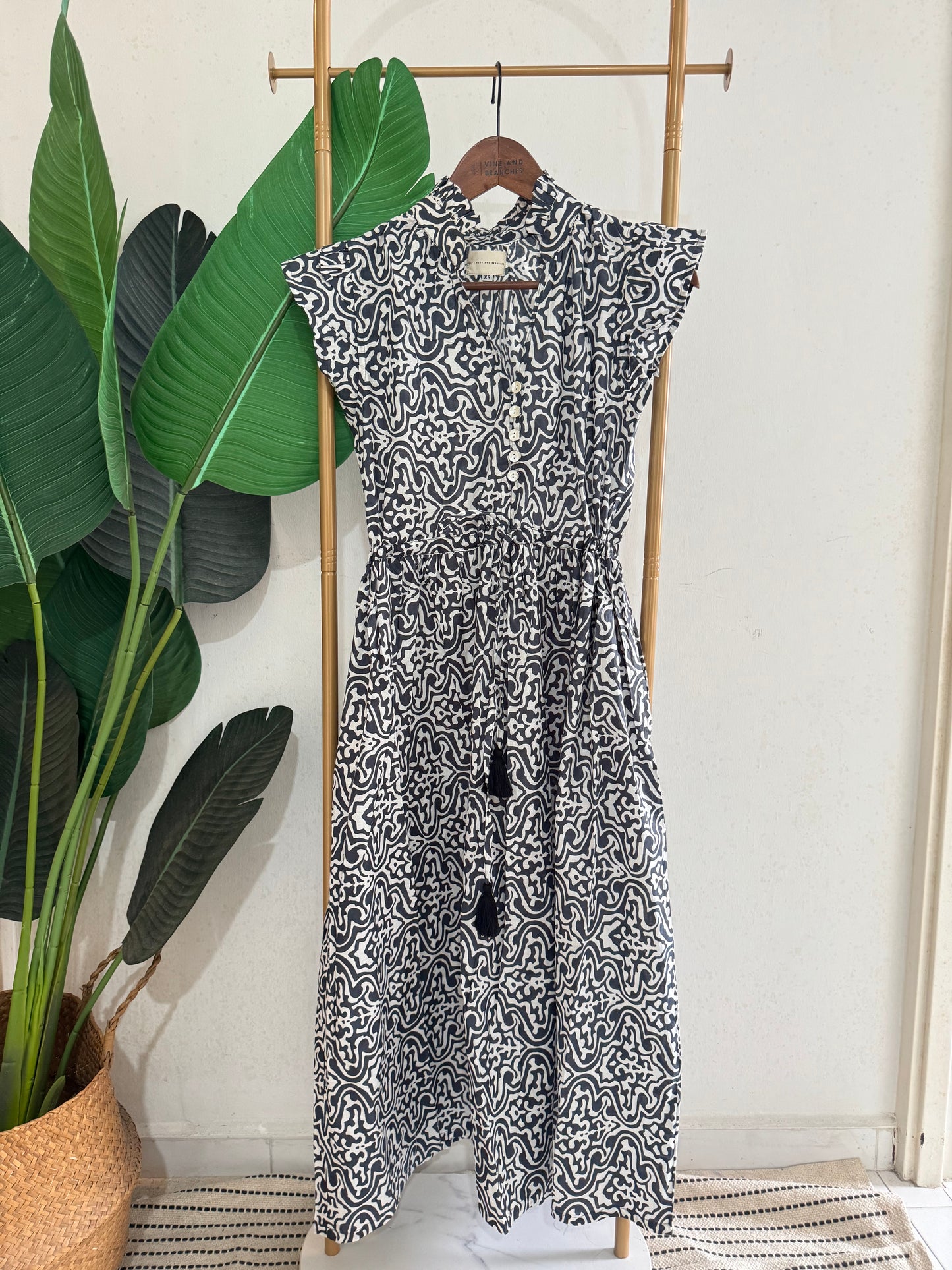 Winona Dress | Charcoal