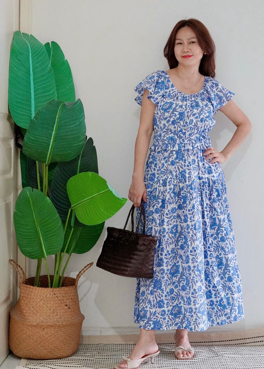 Millie Dress - Dream Blue