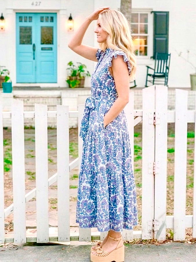 Keayne Dress | Botantical Lilac