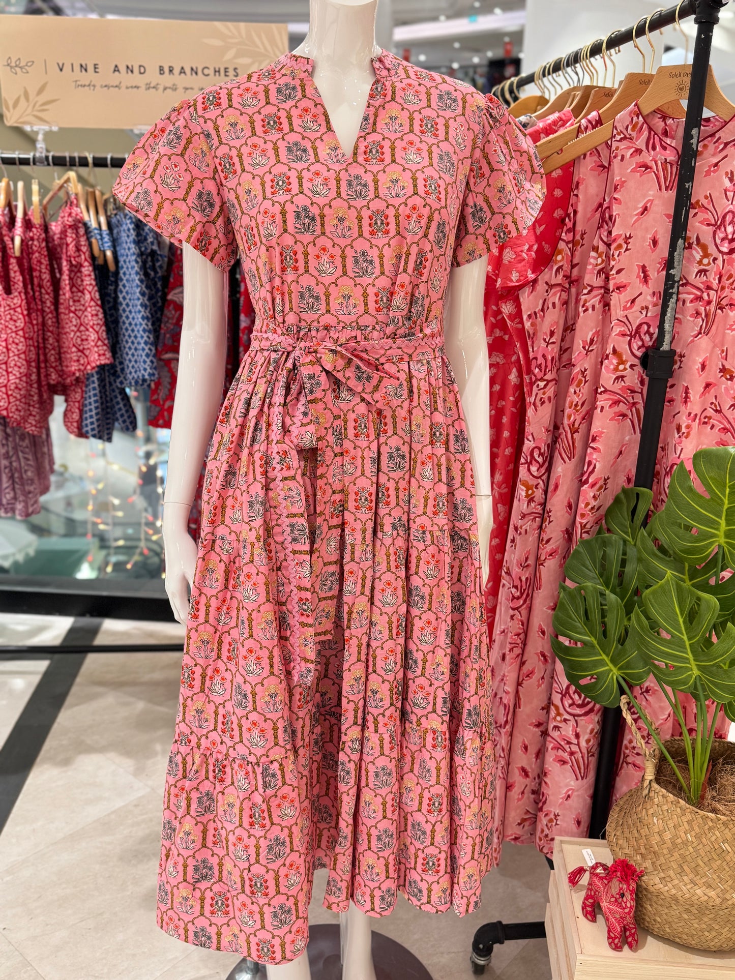 Furla Dress | Jaipur Pink