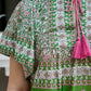 Vicky Cotton Top | Forest Green