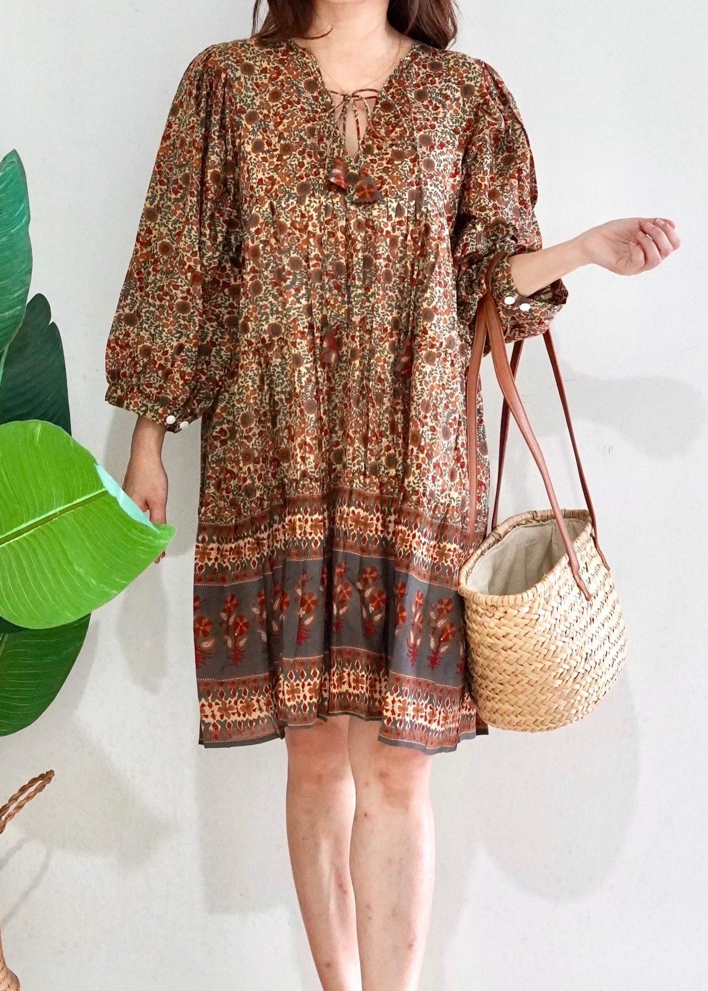 Anna Babydoll Dress | Earth