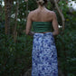 Naomi Wrap Skirt - Hawaiian Blue