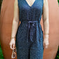 Mia Jumpsuit | Black Speckle