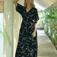 Nori Maxi Dress -Portrait Black