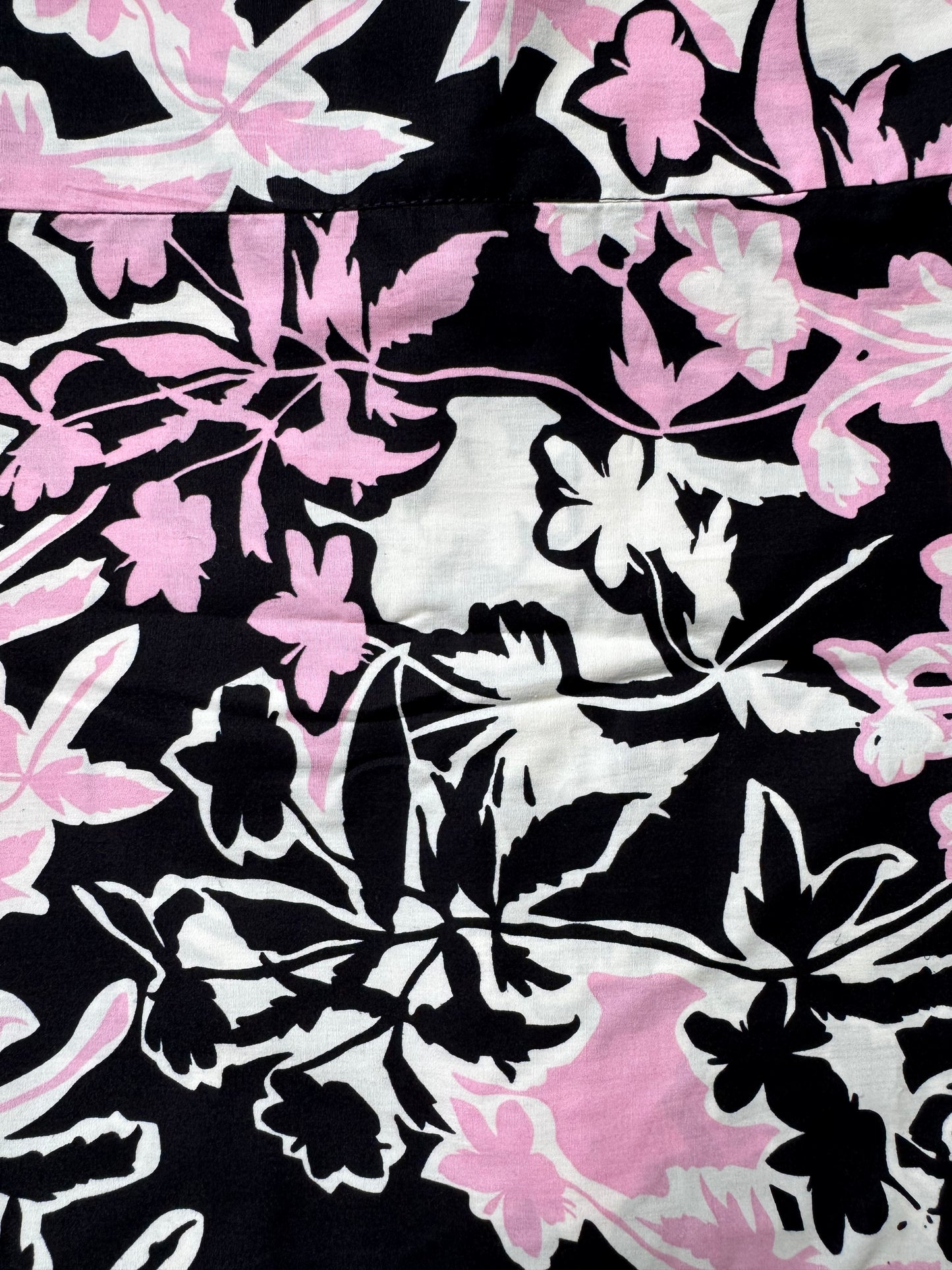 Naomi Wrap Skirt - Black Pink