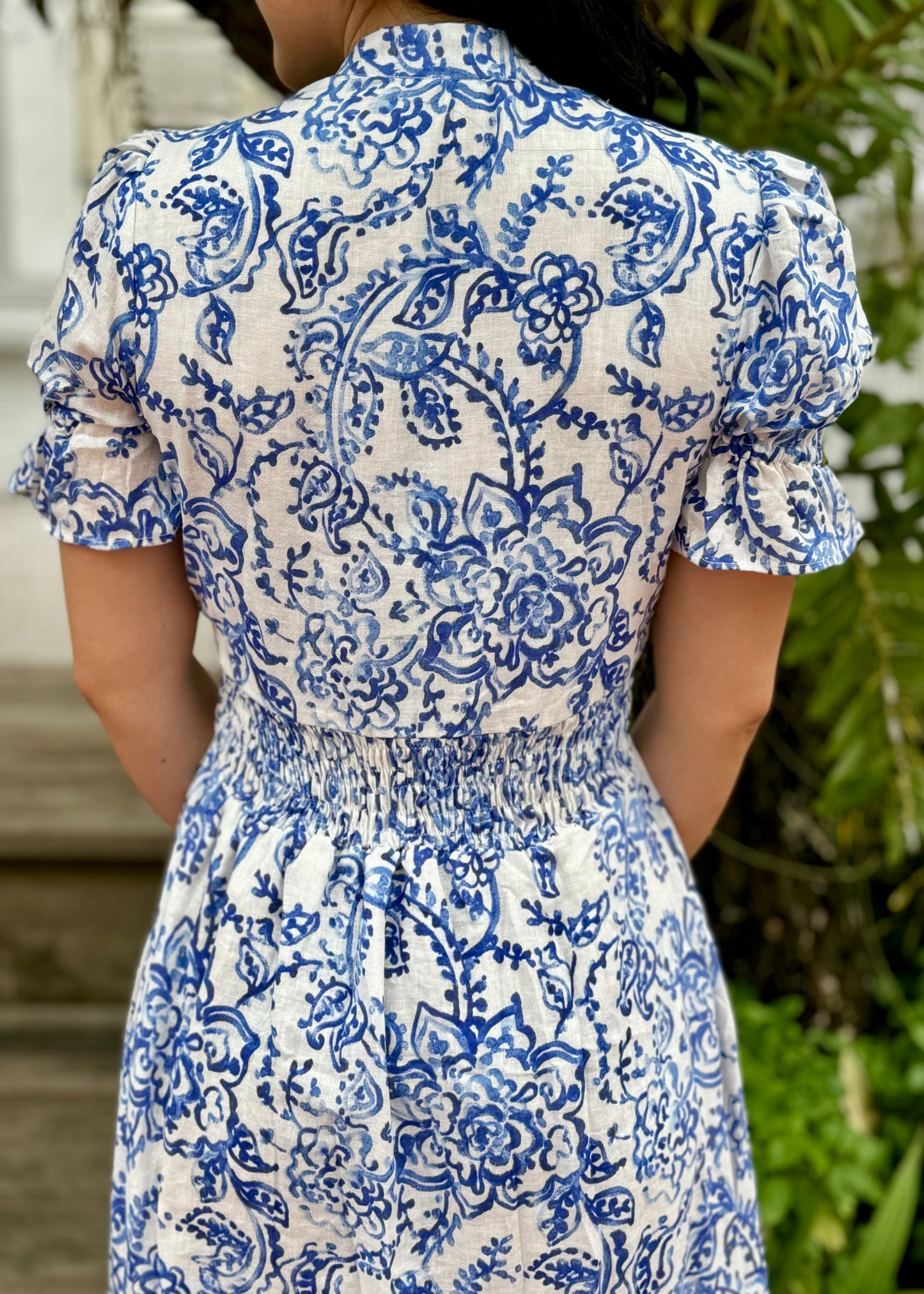 Calla Dress | China Blue