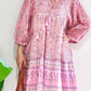 Anna Babydoll Dress | Pink Popsicle