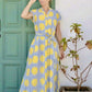 Kiara Cotton Dress | Blue Lemonade