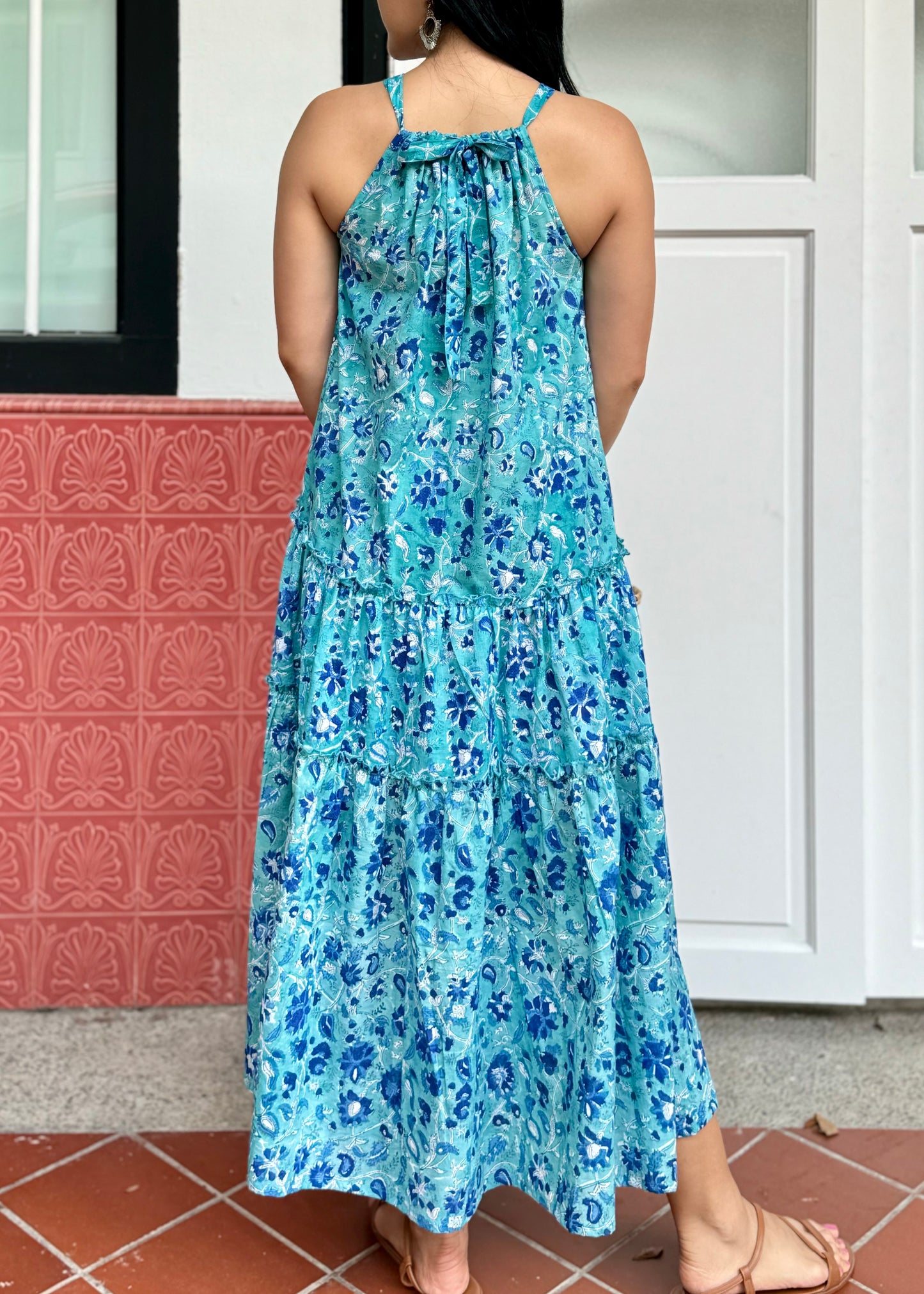 Sola Dress | Turquoise