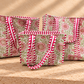 Handblock Tote Bag | Pink Floral