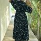 Nori Maxi Dress -Portrait Black