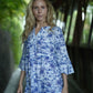 Sienna Bell Sleeve Dress -Hawaiian Blue