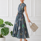 Kiara Cotton Dress | Grey Man