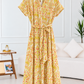 Monica Cotton Dress | Summer Yellow
