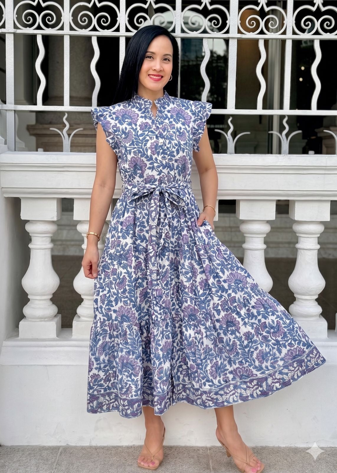 Keayne Dress | Botantical Lilac